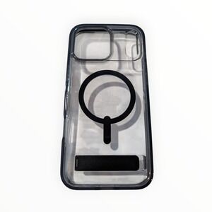Oo2-Poly ZAGG Santa Cruz Snap‎ Case w/ Kickstand iPhone 17 Pro Max - Clear/Black